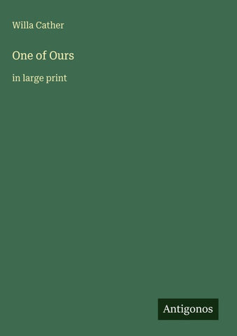 One of Ours