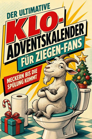 Der ultimative Klo-Adventskalender für Ziegen-Fans