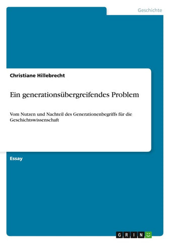 Ein generationsübergreifendes Problem