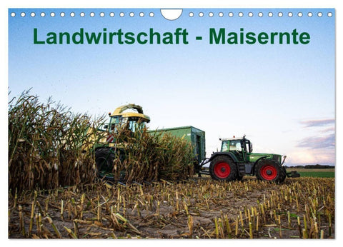 Landwirtschaft - Maisernte (Wandkalender 2027 DIN A4 quer), CALVENDO Monatskalender