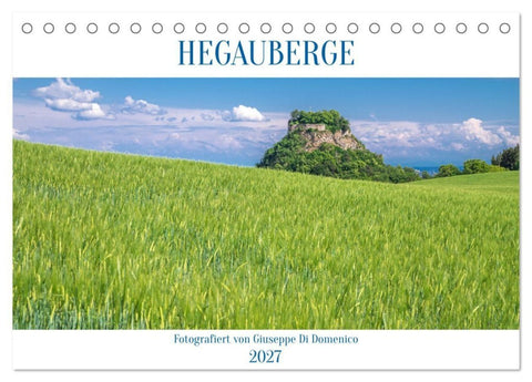 HEGAUBERGE (Tischkalender 2027 DIN A5 quer), CALVENDO Monatskalender
