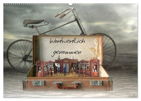 Wortwörtlich genommen (Wandkalender 2027 DIN A2 quer), CALVENDO Monatskalender