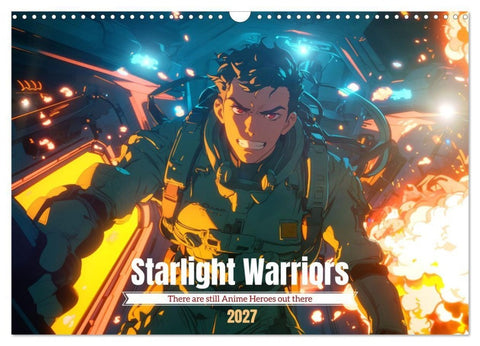 Starlight Warriors (Wall Calendar 2027 DIN A3 landscape), CALVENDO 12 Month Wall Calendar
