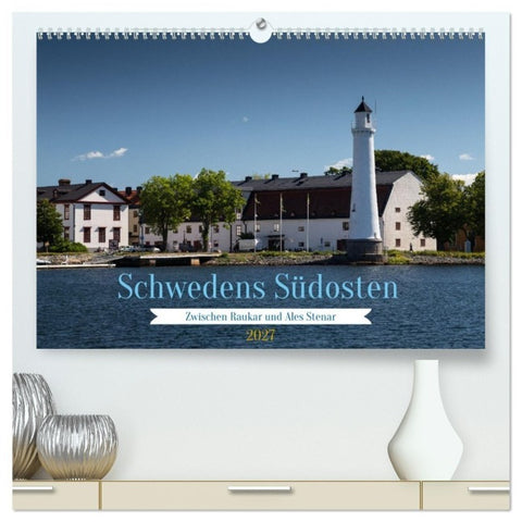 Schwedens Südosten (hochwertiger Premium Wandkalender 2027 DIN A2 quer), Kunstdruck in Hochglanz