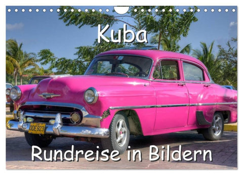 Kuba - Rundreise in Bildern (Wandkalender 2027 DIN A4 quer), CALVENDO Monatskalender