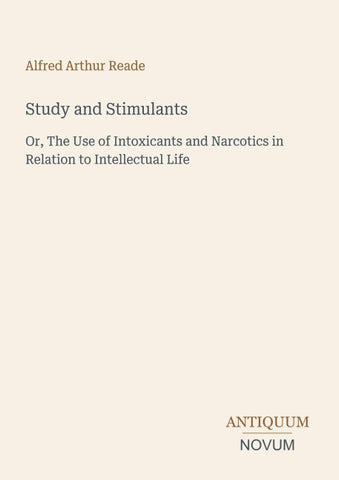 Study and Stimulants