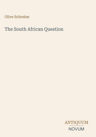 The South African Question