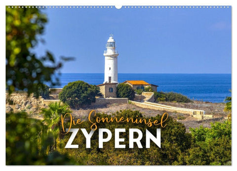Die Sonneninsel Zypern (Wandkalender 2027 DIN A2 quer), CALVENDO Monatskalender