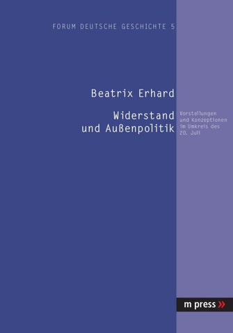 Widerstand und Aussenpolitik
