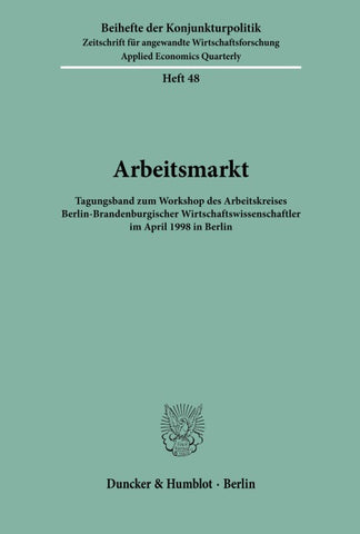 Arbeitsmarkt.