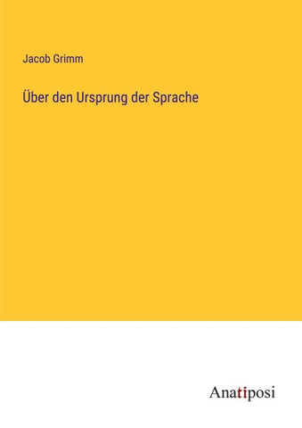 Über den Ursprung der Sprache