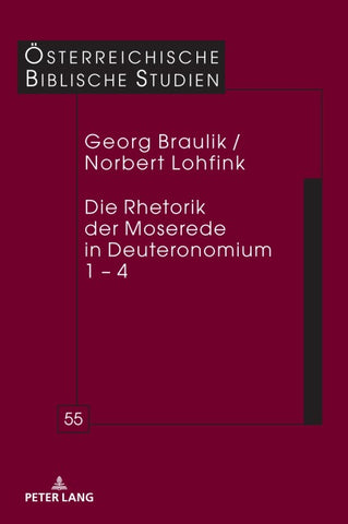Die Rhetorik der Moserede in Deuteronomium 1–4