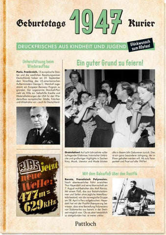 1947 - Geburtstagskurier