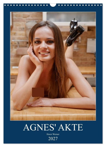 Agnes' Akte (Wandkalender 2027 DIN A3 hoch), CALVENDO Monatskalender