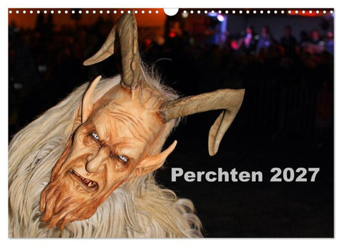 Perchten 2027 (Wandkalender 2027 DIN A3 quer), CALVENDO Monatskalender