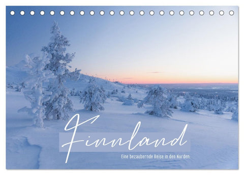 Finnland - Eine bezaubernde Reise in den Norden. (Tischkalender 2026 DIN A5 quer), CALVENDO Monatskalender