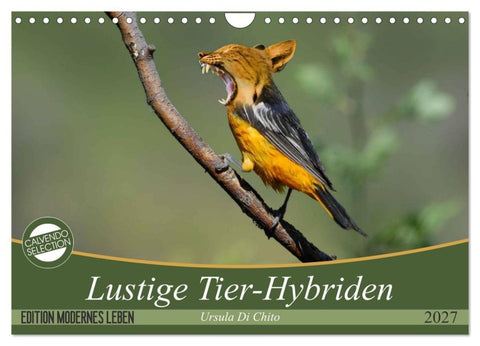 Lustige Tier-Hybriden (Wandkalender 2027 DIN A4 quer), CALVENDO Monatskalender