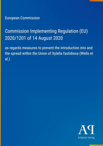Commission Implementing Regulation (EU) 2020/1201 of 14 August 2020