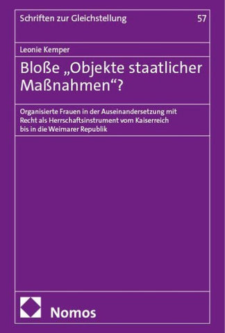Bloße „Objekte staatlicher Maßnahmen"?