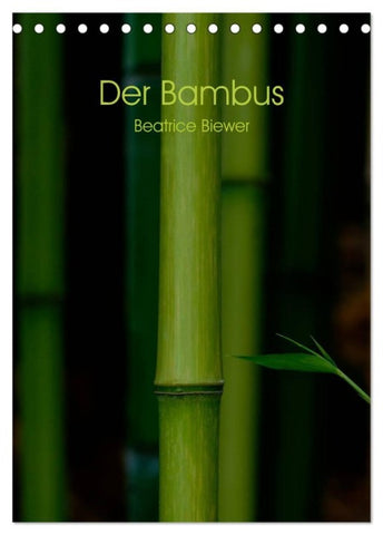 Der Bambus (Tischkalender 2027 DIN A5 hoch), CALVENDO Monatskalender