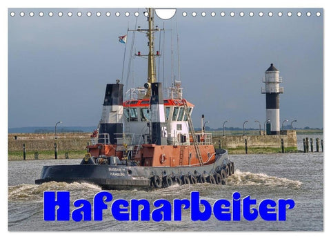 Hafenarbeiter (Wandkalender 2027 DIN A4 quer), CALVENDO Monatskalender