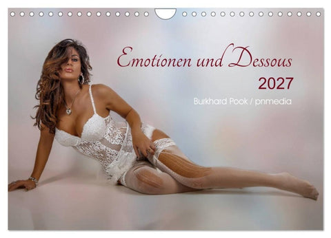 Emotionen und Dessous (Wandkalender 2027 DIN A4 quer), CALVENDO Monatskalender