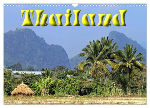 Thailand (Wandkalender 2026 DIN A3 quer), CALVENDO Monatskalender