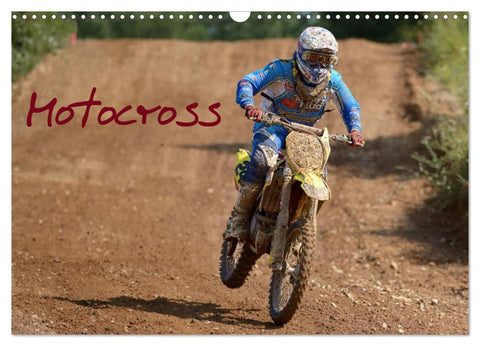 Motocross - Terminplaner (Wandkalender 2026 DIN A3 quer), CALVENDO Monatskalender