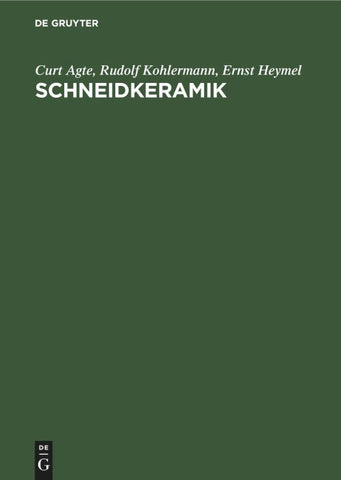 Schneidkeramik