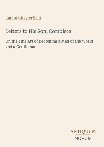 Letters to His Son, Complete