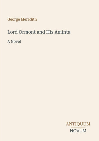 Lord Ormont and His Aminta