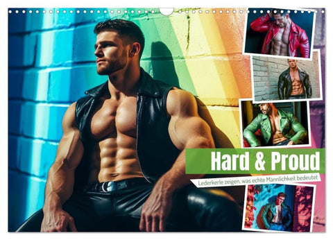 Hard & Proud (Wandkalender 2026 DIN A3 quer), CALVENDO Monatskalender