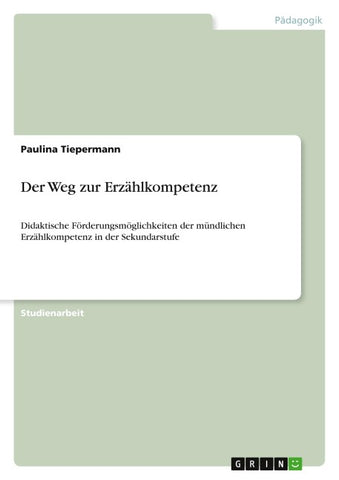 Der Weg zur Erzählkompetenz