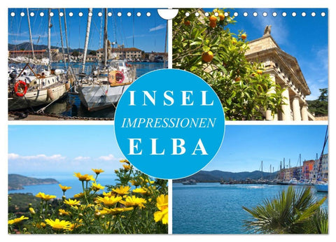 Insel Elba Impressionen (Wandkalender 2026 DIN A4 quer), CALVENDO Monatskalender