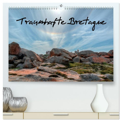 Traumhafte Bretagne (hochwertiger Premium Wandkalender 2027 DIN A2 quer), Kunstdruck in Hochglanz