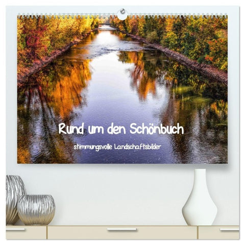 Rund um den Schönbuch (hochwertiger Premium Wandkalender 2027 DIN A2 quer), Kunstdruck in Hochglanz