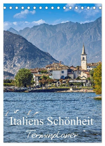 Italiens Schönheit - Terminplaner (Tischkalender 2027 DIN A5 hoch), CALVENDO Monatskalender