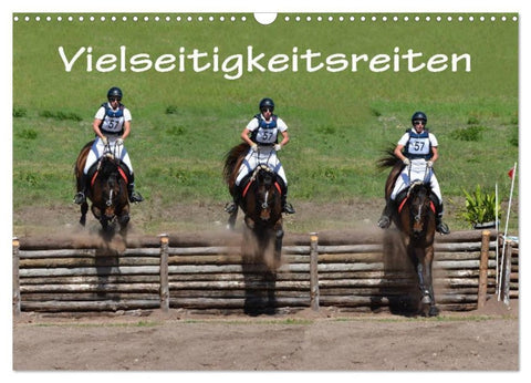 Vielseitigkeitsreiten (Wandkalender 2026 DIN A3 quer), CALVENDO Monatskalender
