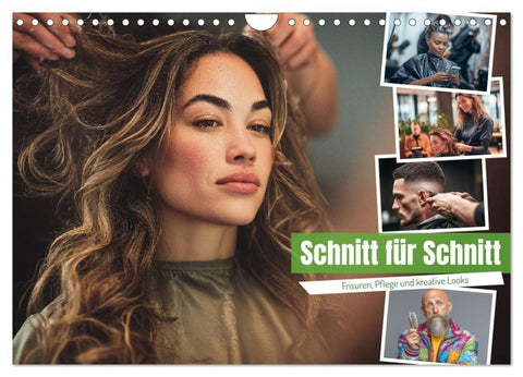 Schnitt Für Schnitt (Wandkalender 2026 DIN A4 quer), CALVENDO Monatskalender