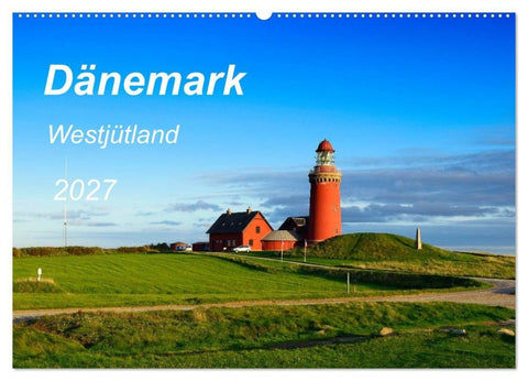 Dänemark Westjütland (Wandkalender 2027 DIN A2 quer), CALVENDO Monatskalender