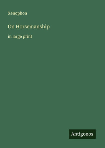 On Horsemanship