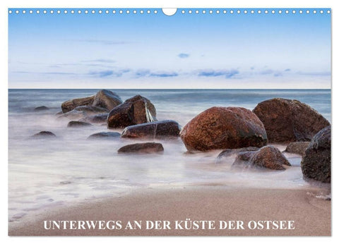 Unterwegs an der Küste der Ostsee (Wandkalender 2027 DIN A3 quer), CALVENDO Monatskalender