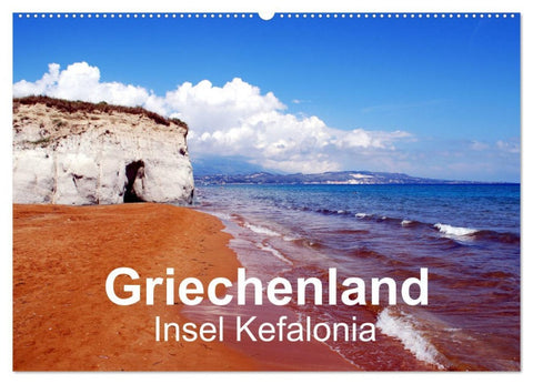 Griechenland - Insel Kefalonia (Wandkalender 2026 DIN A2 quer), CALVENDO Monatskalender