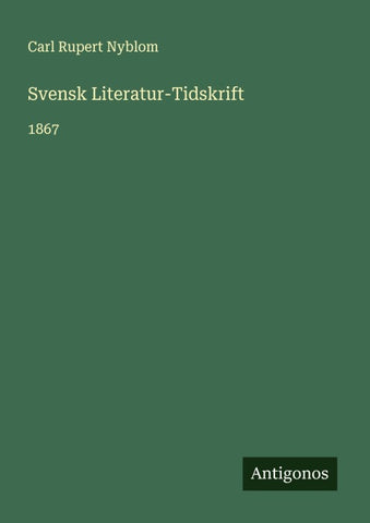 Svensk Literatur-Tidskrift