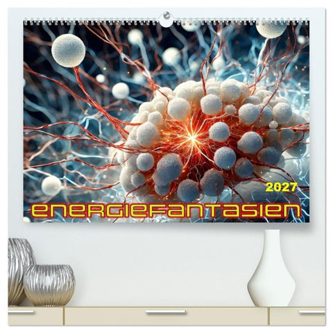 Energiefantasien (hochwertiger Premium Wandkalender 2027 DIN A2 quer), Kunstdruck in Hochglanz