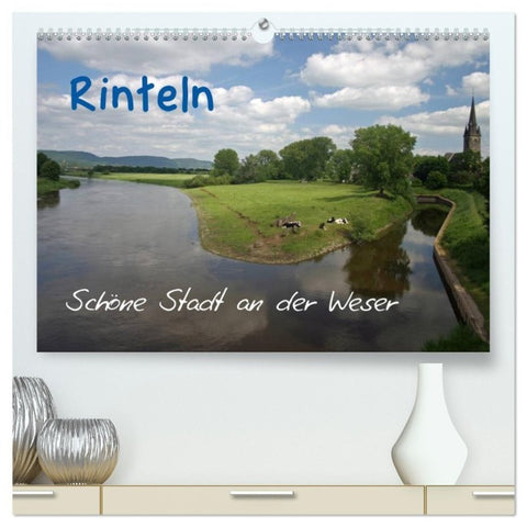 Rinteln (hochwertiger Premium Wandkalender 2027 DIN A2 quer), Kunstdruck in Hochglanz