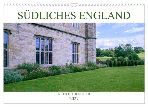 Südliches England (Wandkalender 2027 DIN A3 quer), CALVENDO Monatskalender