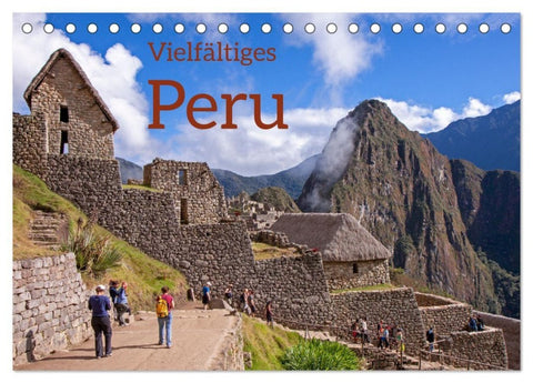Vielfältiges Peru (Tischkalender 2027 DIN A5 quer), CALVENDO Monatskalender