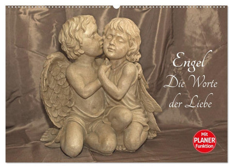 Engel - Die Worte der Liebe (Wandkalender 2026 DIN A2 quer), CALVENDO Monatskalender