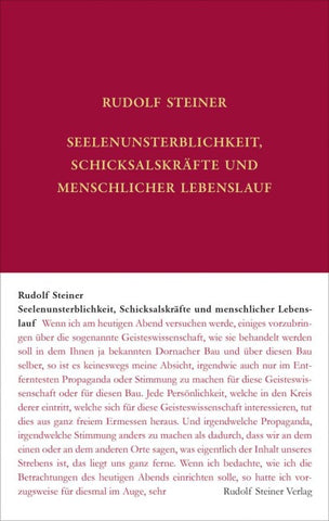 Seelenunsterblichkeit, Schicksalskräfte und menschlicher Lebenslauf